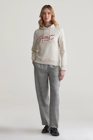 Sweat à capuche - Ecru