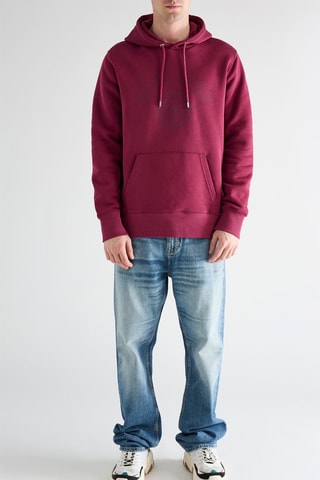 Sweat à capuche - Bordeaux