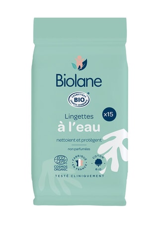15 lingettes pocket bio