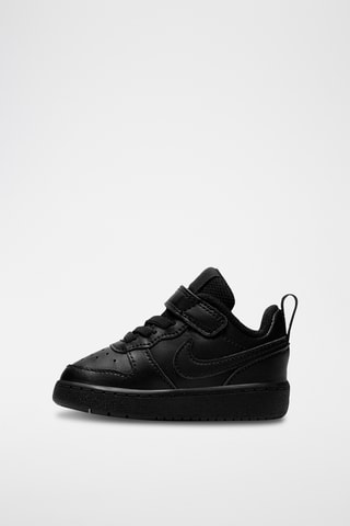 Nike Court Borough Low 2 en cuir - Noir