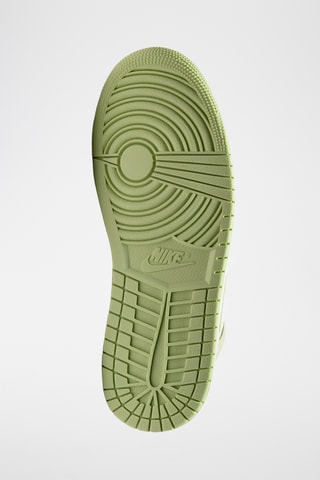 Air Jordan 1 Mid en cuir - Vert olive