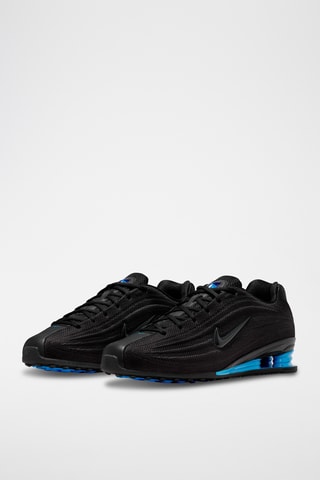 Nike Shox Z en cuir - Noir et bleu