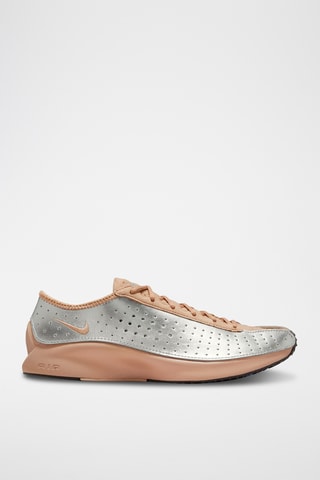 Nike Air Superfly en cuir - Argenté et marron clair