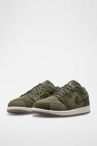 Air Jordan 1 Low SE Craft en nubuck - Kaki