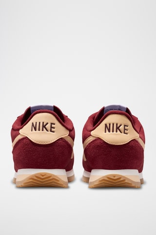 Baskets en cuir Nike Cortez - Bordeaux