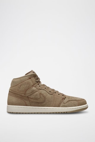 Air Jordan 1 Mid SE Craft en nubuck - Kaki