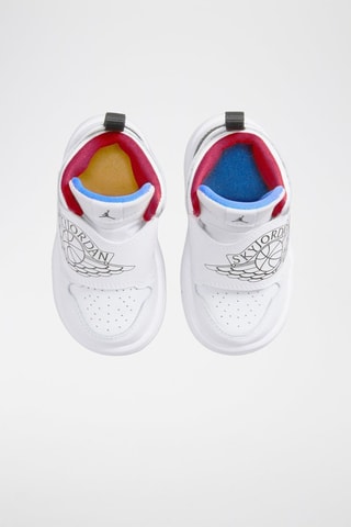 Sky Jordan 1 en cuir - Blanc