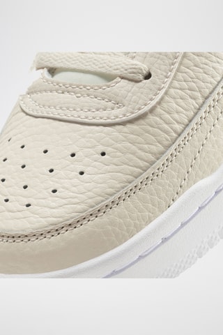 Nike Court Vintage Premiumen cuir - Blanc et beige