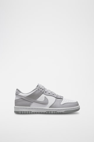 Nike Dunk Low en cuir - Gris foncé