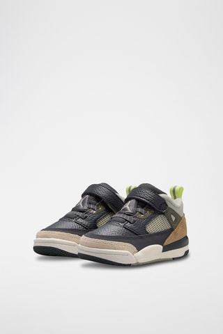 Jordan Spizike Low en cuir - Anthracite