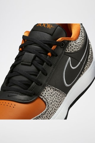 Book 1 « Air Safari » en cuir - Noir et orange