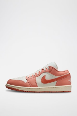 Air Jordan 1 Low en cuir - Blanc