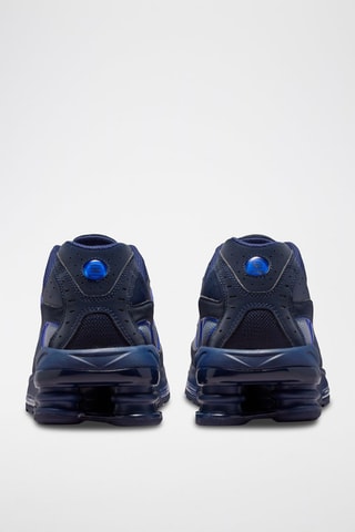 Nike Shox Ride 2 en cuir - Gris et bleu marine