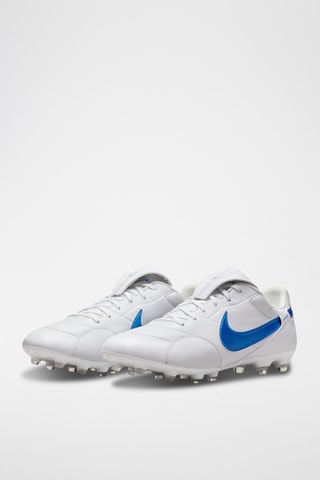 Nike Premier 3 en cuir - Blanc