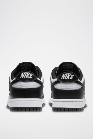 Nike Dunk Low Retro en cuir - Blanc