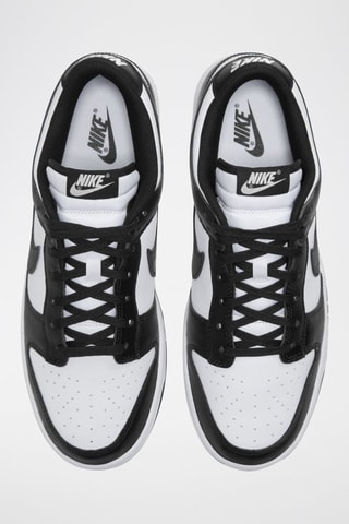 Nike Dunk Low Retro en cuir - Blanc