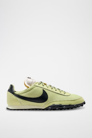 Nike Waffle Racer SE en nubuck - Vert clair