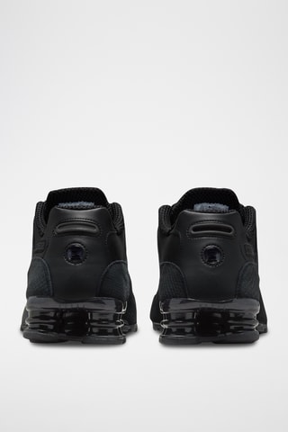 Nike Shox NZ en cuir - Noir