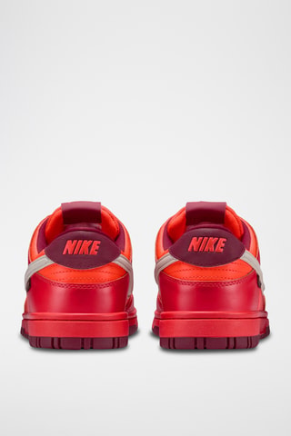 Nike Dunk Low en cuir - Rouge et blanc