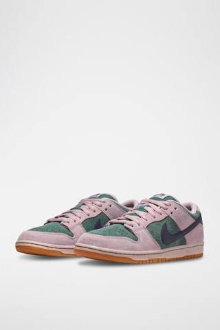 Nike SB Dunk Low Proen cuir - Vert foncé