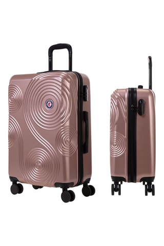 Juego de 3 maletas (S/M/L) - Rosa viejo - 45/55/65 cm - Rosa