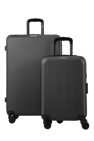 Maleta de cabina y maleta grande Travel World ACA (S/L) - 55/75 cm - Gris oscuro