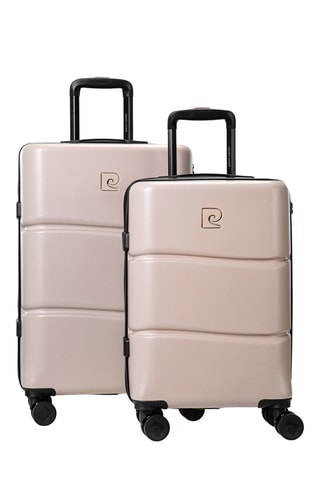 Maleta de cabina y maleta mediana Pierre Cardin Intense (S/M) - 55/65 cm - Dorado