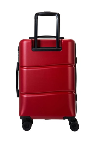 Maleta de cabina y maleta mediana Pierre Cardin Intense (S/M) - 55/65 cm - Rojo oscuro