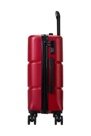 Maleta de cabina y maleta mediana Pierre Cardin Intense (S/M) - 55/65 cm - Rojo oscuro