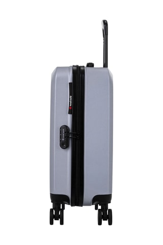 Maleta de cabina y maleta grande Travel World ACA (S/L) - 55/75 cm - Plateado