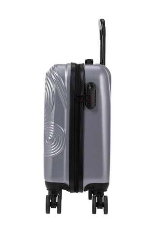 Juego de 3 maletas Rafale GPS (XS/S/M) - 45/55/65 cm - Plateado