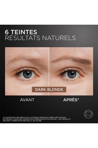 Moldeador de cejas - Dark Blonde - 1 g - L'Oréal Paris