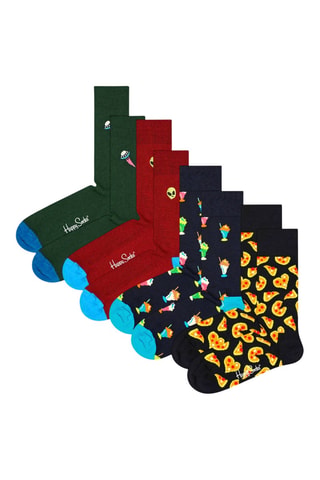 4 paires de chaussettes - Multicolore