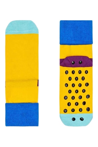 2 paires de chaussettes antidérapantes - Multicolore