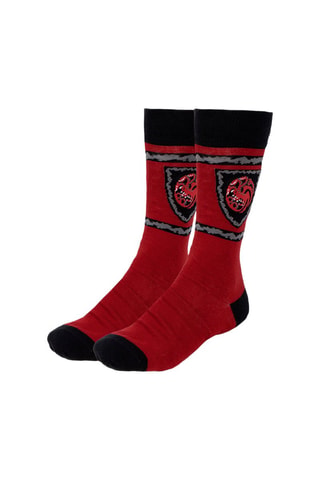 3 paires de chaussettes House of the Dragon - Rouge - Rouge