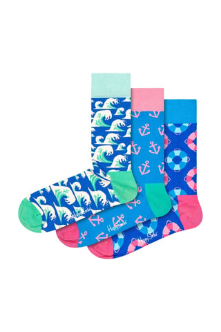 3 paires de chaussettes - Multicolore