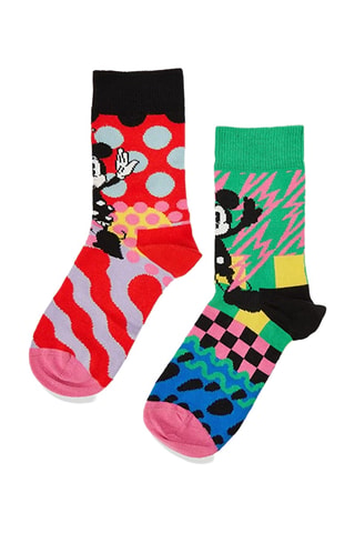 4 paires de chaussettes Mickey Disney - Multicolore