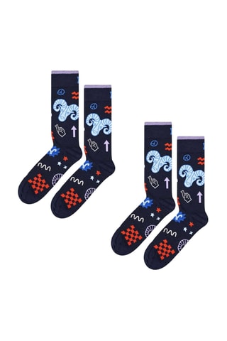 2 paires de chaussettes - Multicolore
