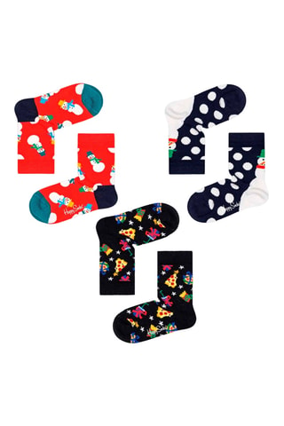 3 paires de chaussettes - Multicolore
