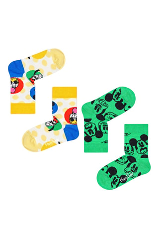 2 paires de chaussettes Mickey et Ses Amis Disney - Multicolore