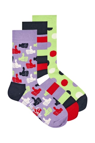 3 paires de chaussettes - Multicolore