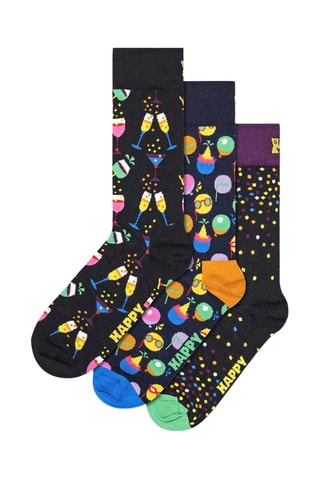 3 paires de chaussettes - Multicolore