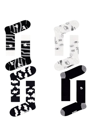 4 paires de chaussettes - Multicolore