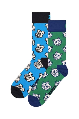 2 paires de chaussettes - Multicolore