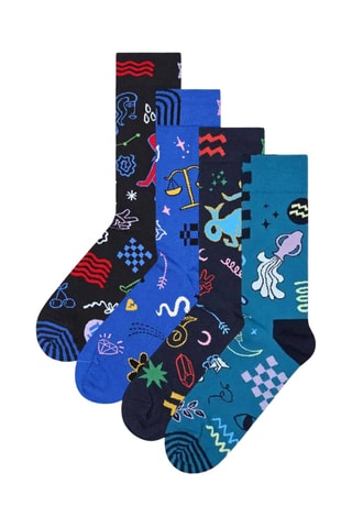 4 paires de chaussettes - Multicolore