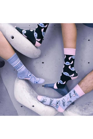 3 paires de chaussettes Stitch Lilo et Stitch Disney - Multicolore