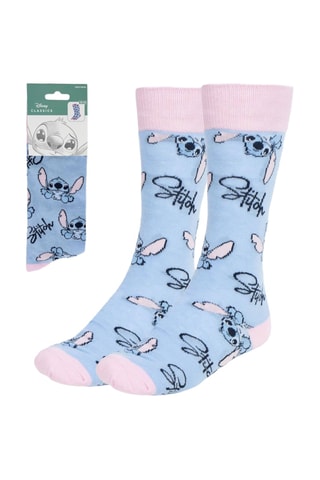 3 paires de chaussettes Stitch Lilo et Stitch Disney - Multicolore