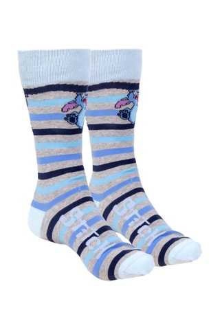 3 paires de chaussettes Stitch Lilo et Stitch Disney - Multicolore