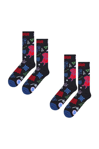2 paires de chaussettes - Multicolore