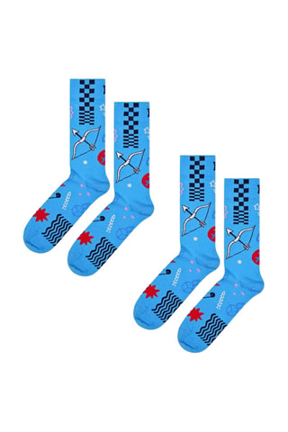2 paires de chaussettes - Multicolore